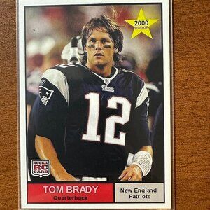 Tom Brady 2000 Rookie Card
